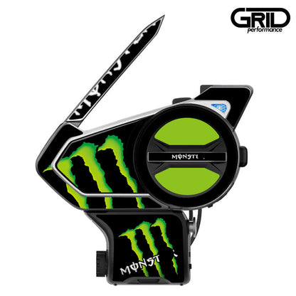 SENA 50S,50C,30K,20S,10C,ST1,SMH-5,50R,RT1,K10,SMH-10,SHOEI Z-8 SRL EXT Graphic Decal Sticker (9.Monster)