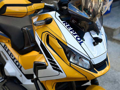 HONDA X-ADV 750 Custom Vinyl Graphic Decal Kit (1-1.REP)