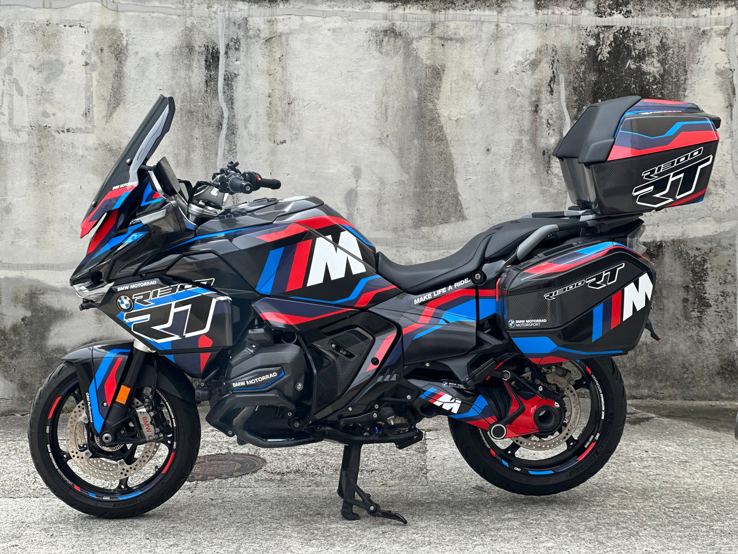 Full Graphic Vinyl Decal Kit For BMW R1300RT (4-2.M)