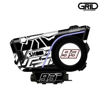 SENA 60S Harman kardon Graphic Decal Sticker Kit (57.SHO X-14 Marquez 4 TC-6)