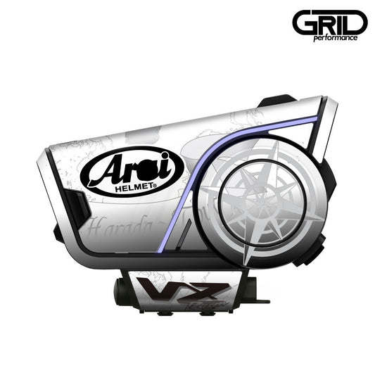 SENA 60S Harman kardon Graphic Decal Sticker Kit (58.Ara VZ-Ram Harada Tour White)