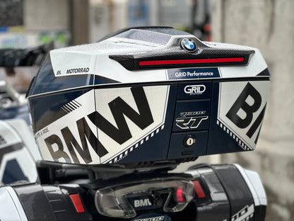 BMW R1300RT Custom Vinyl Graphic Decal Kit (1-2.White Gray)