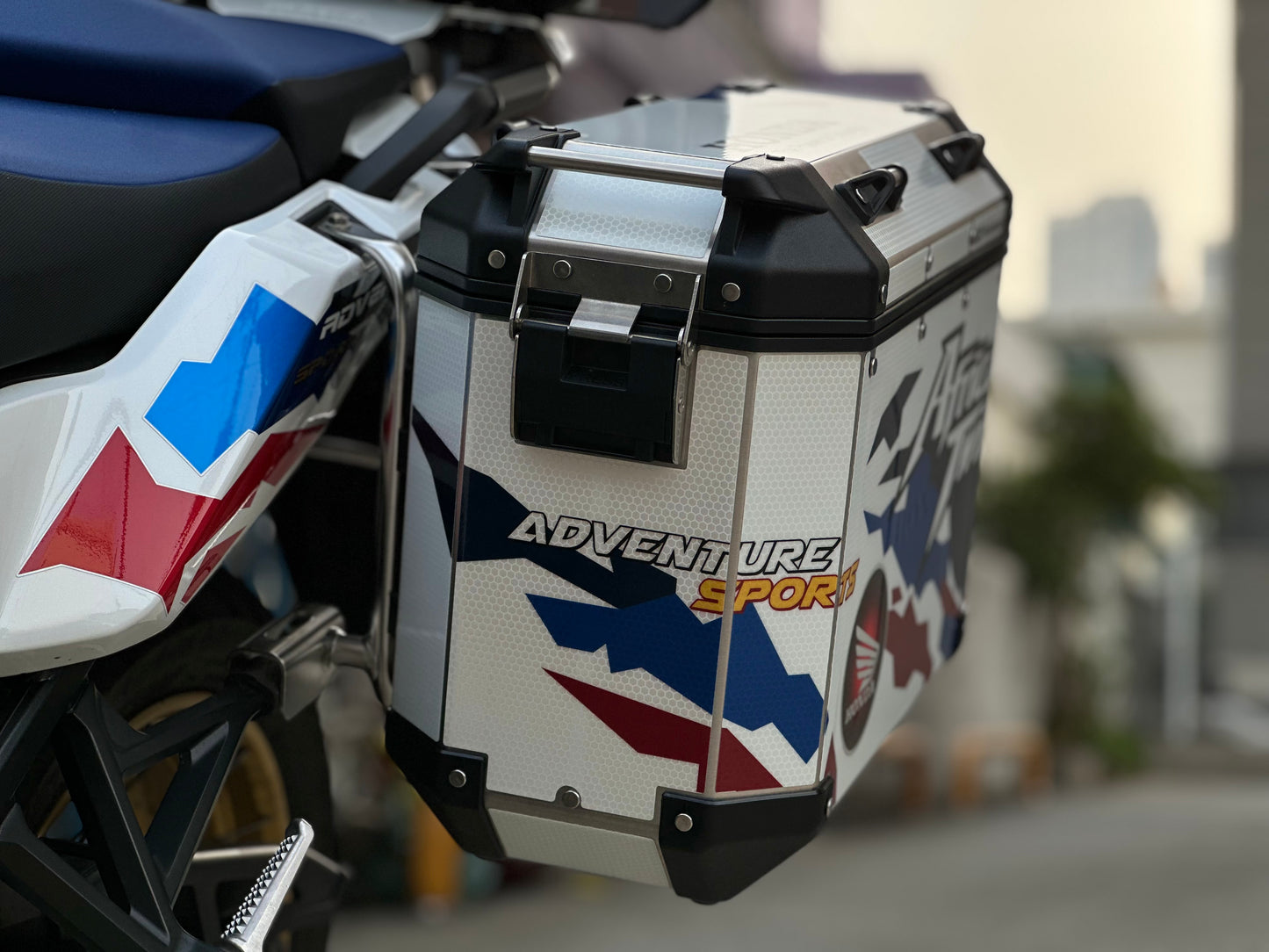 HONDA CBF1100L Africa Twin Adventure Sports  Panniers Top Box  Decal Sticker Kit (1-1.HCAT)