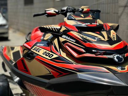 2024~ SEADOO RXT X 325 Graphic Decal Sticker Kit (1.Carbon)