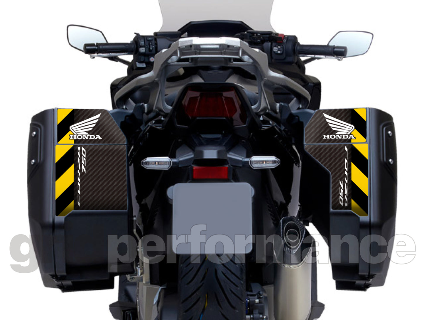 HONDA FORZA 750 Reflective Decal Sticker (1-1)