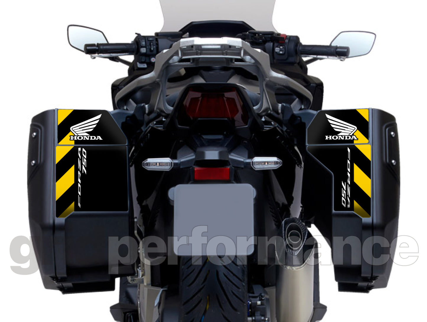 HONDA FORZA 750 Reflective Decal Sticker (1-2)