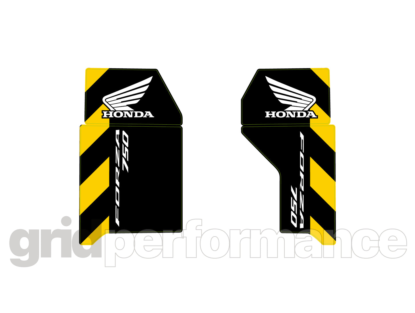 HONDA FORZA 750 Reflective Decal Sticker (1-2)