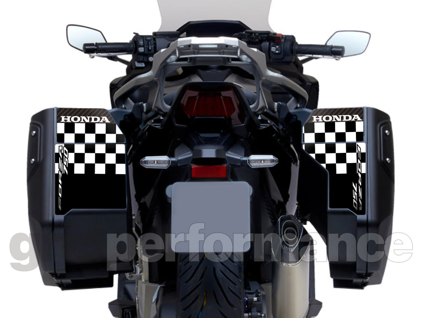 HONDA FORZA 750 Reflective Decal Sticker (2-2)