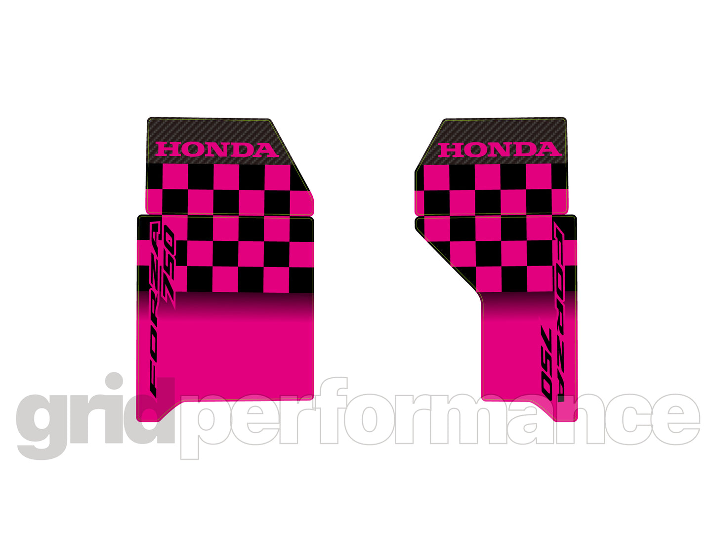 HONDA FORZA 750 Reflective Decal Sticker (2-3)