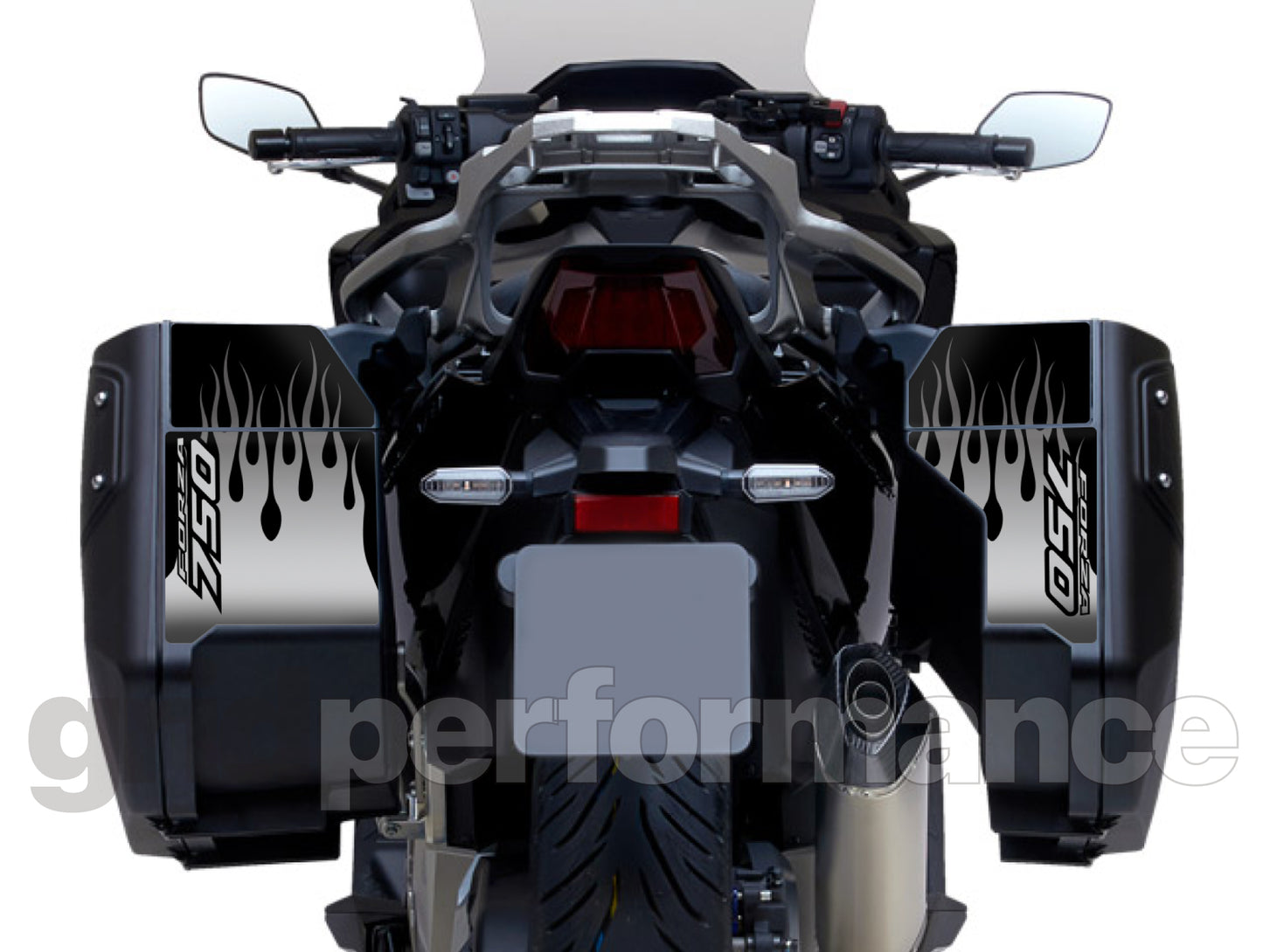 HONDA FORZA 750 Reflective Decal Sticker (3-3)