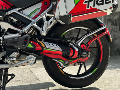 Triumph Tiger 1200 GT Explorer Custom Vinyl Graphic Decal Kit (1-1.Astray)