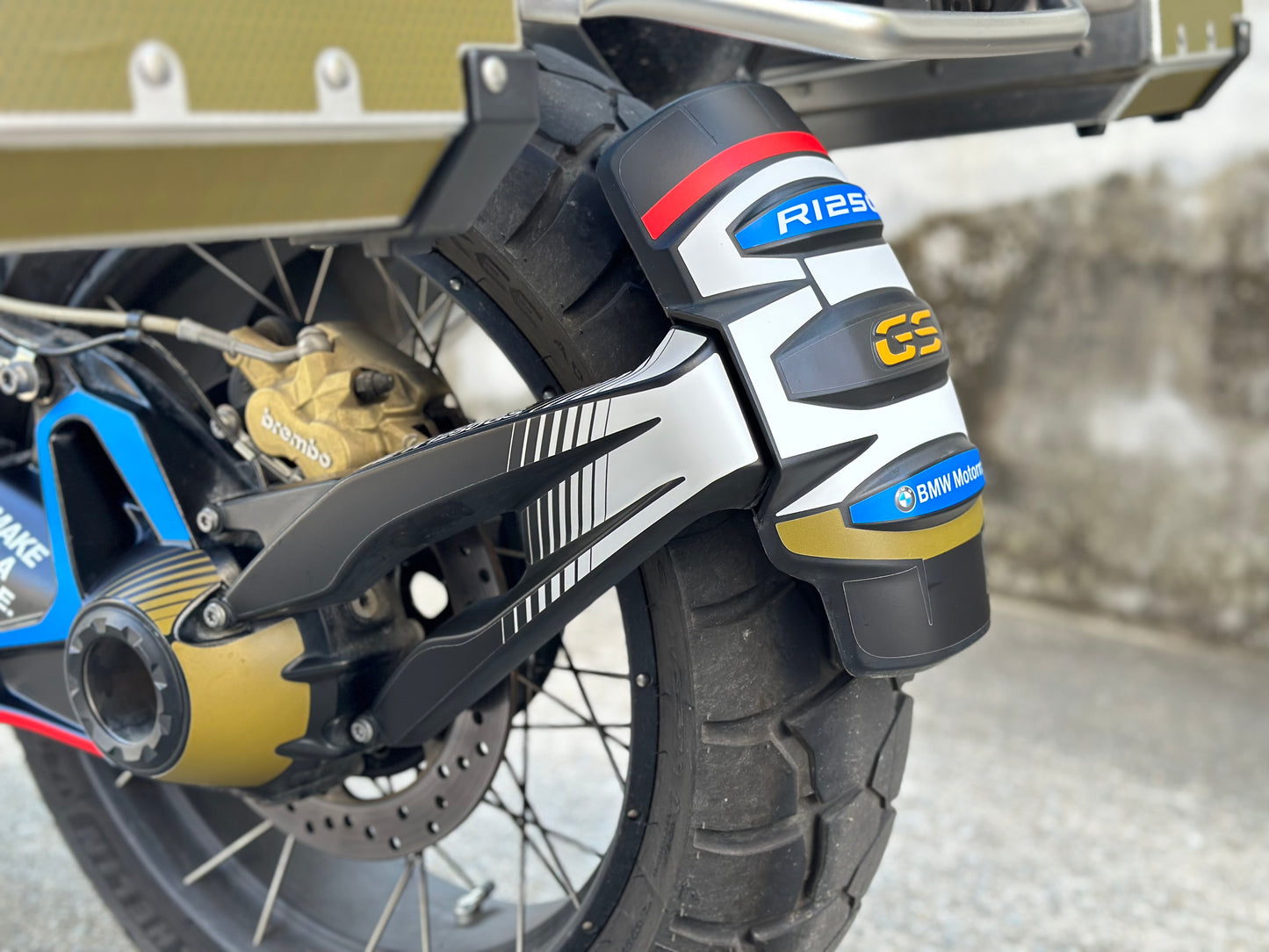 Motorcycle Fairing Decal Vinyl Sticker Kit – For BMW R1250GS Adv Type (1-1)