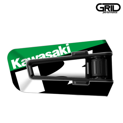 cardo Packtalk PRO Edge Neo Freecom 4X 2X Spirit Packtalk Bold Graphic Decal Sticker Kit (7.KAWASA)