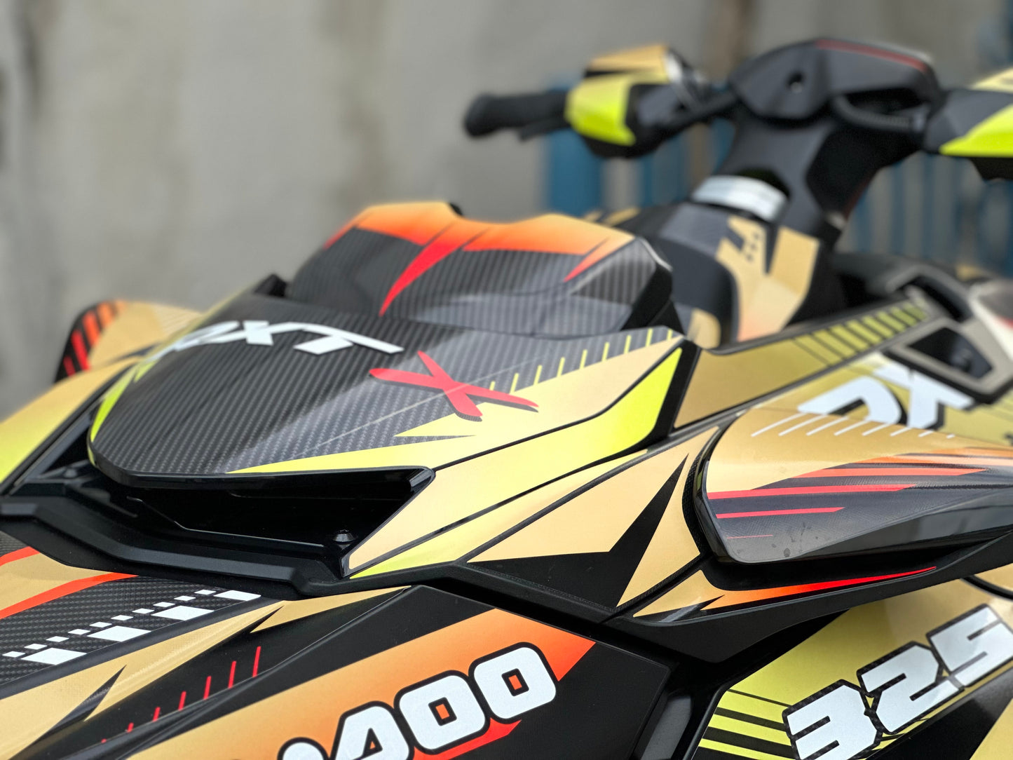2024~ SEADOO RXP X 325 Graphic Decal Sticker Kit (1.Carbon)