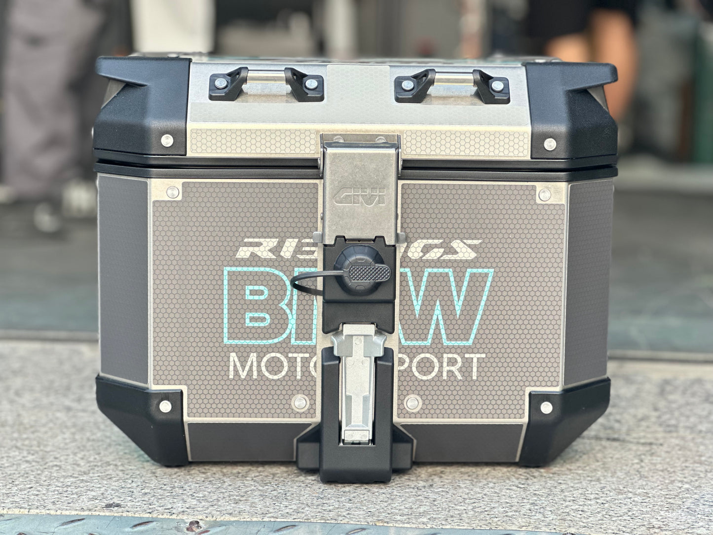 Givi OBKN42A Aluminum Top Case 42L Reflective Decal Sticker (1-1. R1300GSA)