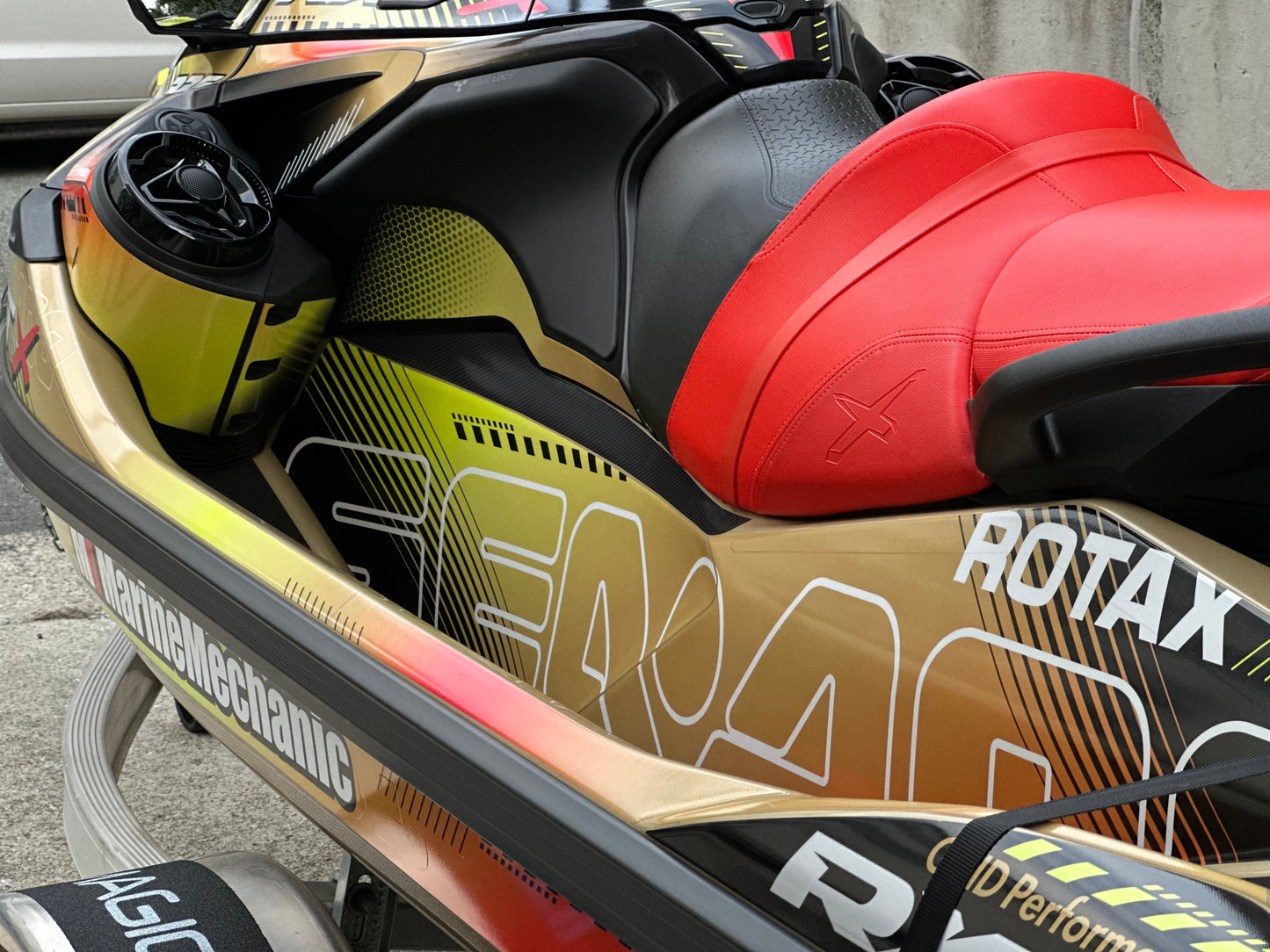 2024~ SEADOO RXP X 325 Graphic Decal Sticker Kit (1.Carbon)