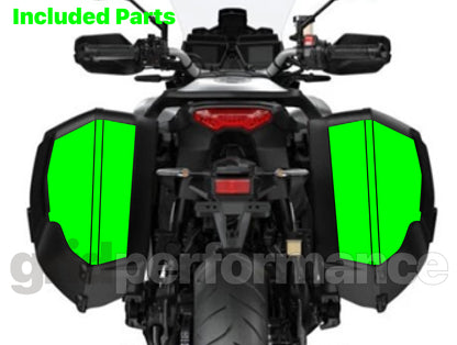 YAMAHA Tracer 9 GT Side Box Panniers Reflective Graphic Decal Kit (2-2)