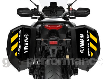 YAMAHA Tracer 9 GT Side Box Panniers Reflective Graphic Decal Kit (1-2)