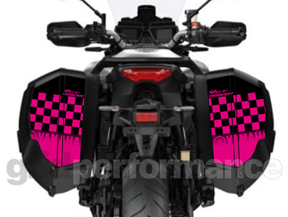 YAMAHA Tracer 9 GT Side Box Panniers Reflective Graphic Decal Kit (2-3)
