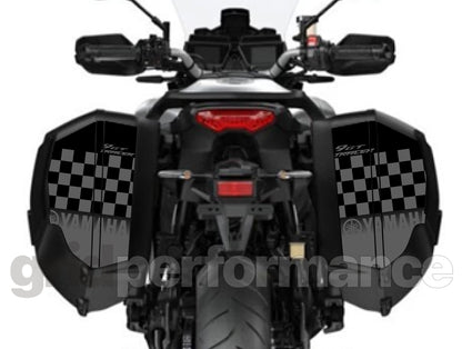 YAMAHA Tracer 9 GT Side Box Panniers Reflective Graphic Decal Kit (2-4)