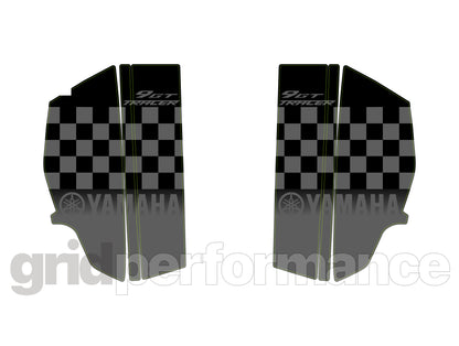 YAMAHA Tracer 9 GT Side Box Panniers Reflective Graphic Decal Kit (2-4)