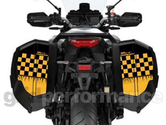 YAMAHA Tracer 9 GT Side Box Panniers Reflective Graphic Decal Kit (2-5)