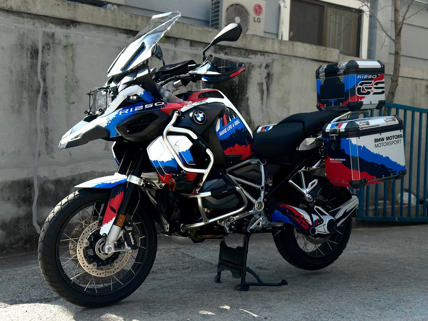 R1250GS R1200GS ADV Adventure Graphic Full Decal Vinyl Kit (2-3.M)