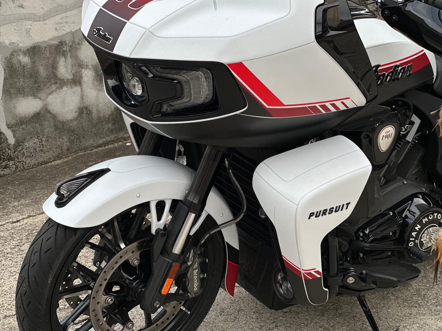 Indian Pursuit Challenger Graphic Full Decal Kit (2-4)