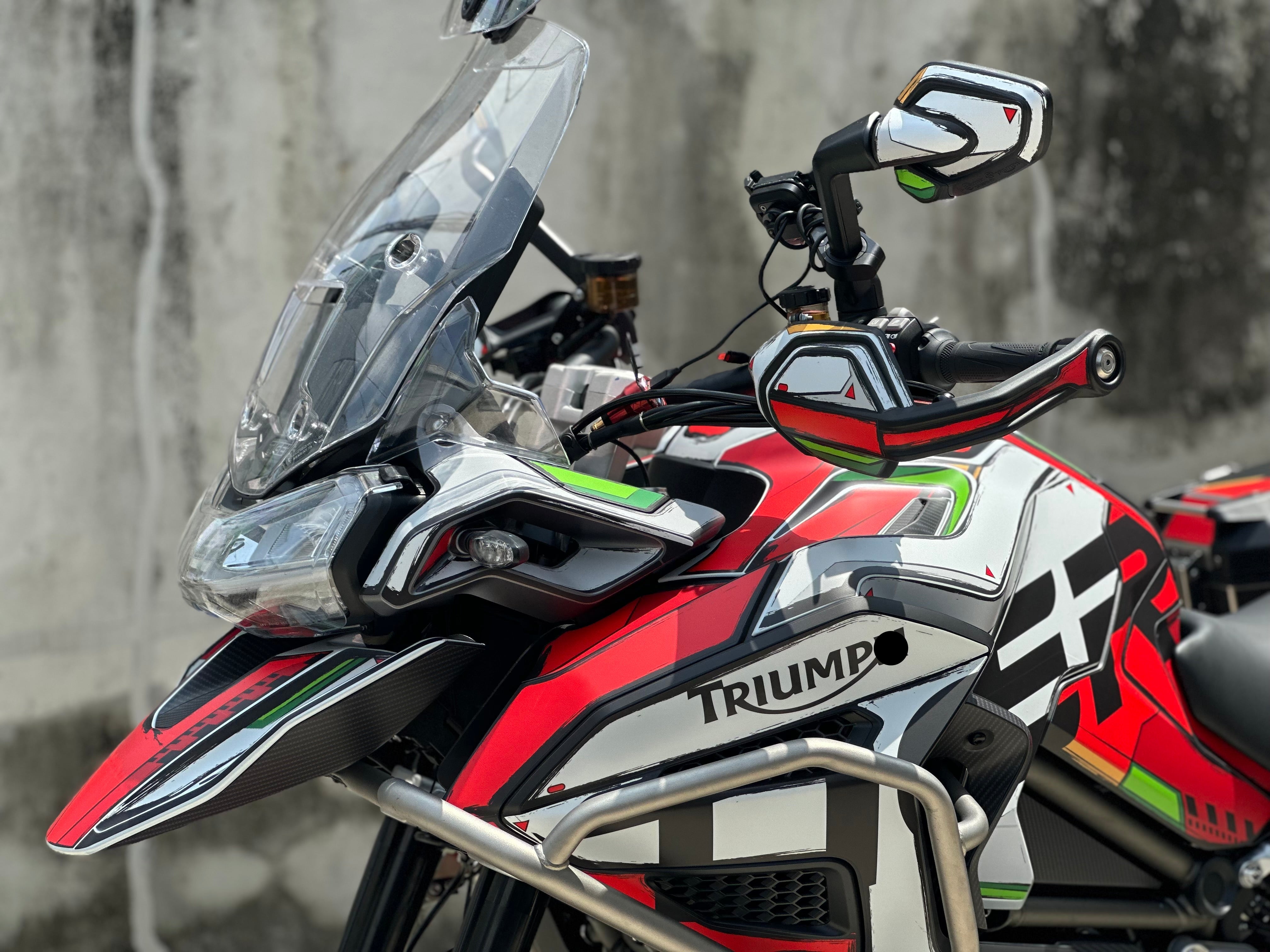 新品未使用　TUISS DECOR Triumph Tiger 1200 GT Explorer Custom Vinyl Graphic Decal Kit (1-1