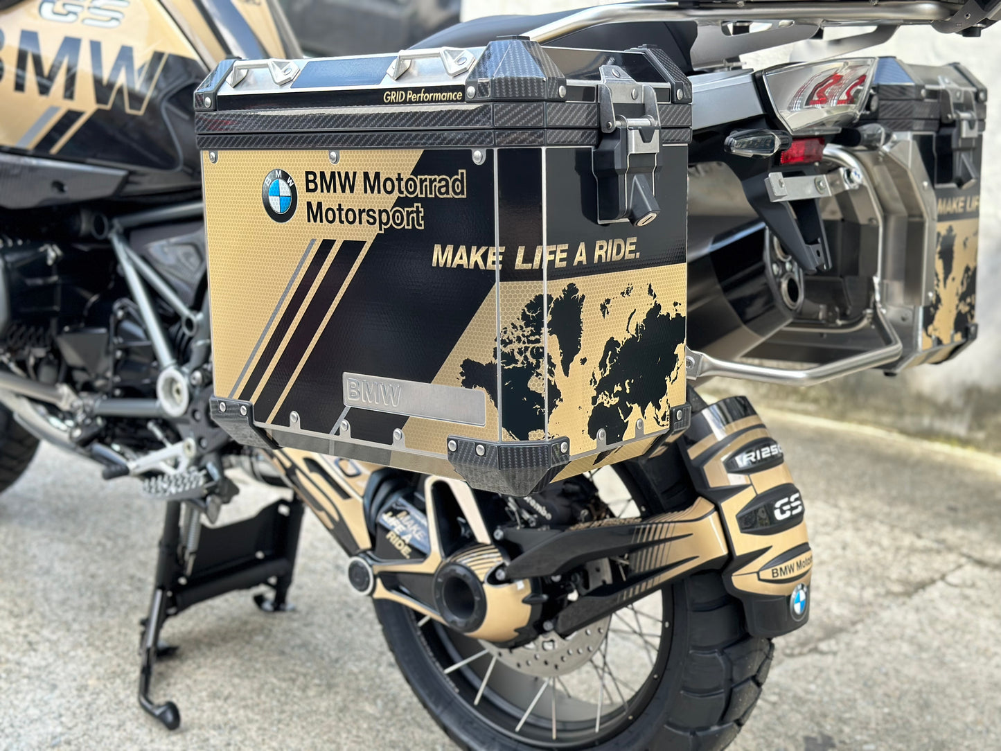 R1250GS R1200GS ADV Adventure Graphic Full Decal Vinyl Kit (5-1)