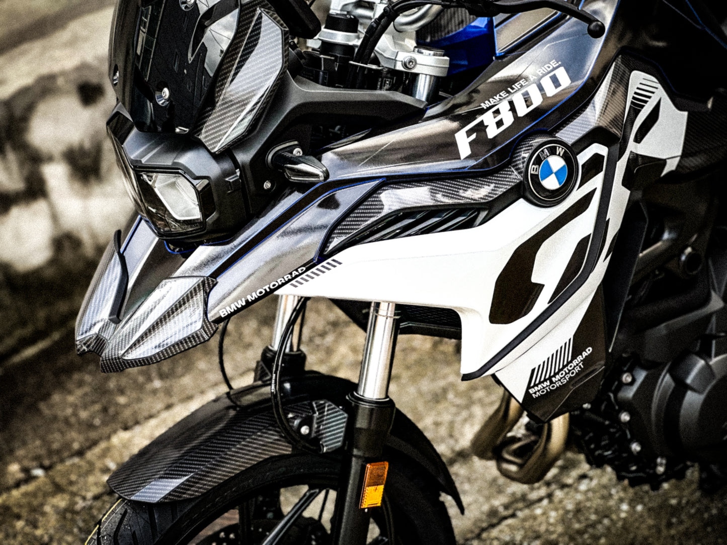 Full Graphic Vinyl Decal Kit F800GS (1-1)