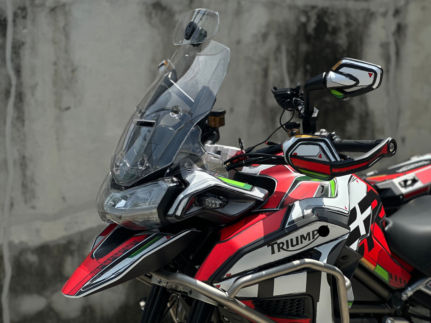 Triumph Tiger 1200 GT Explorer Custom Vinyl Graphic Decal Kit (1-1.Astray)