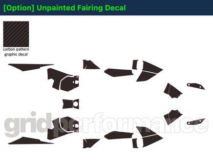 BMW C400GT Custom Vinyl Graphic Decal Kit (8-4.Triple Black)