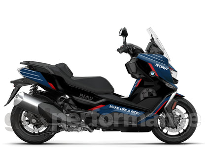 BMW C400GT Custom Vinyl Graphic Decal Kit (10-2.TROPHY)
