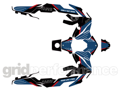 BMW C400GT Custom Vinyl Graphic Decal Kit (10-2.TROPHY)