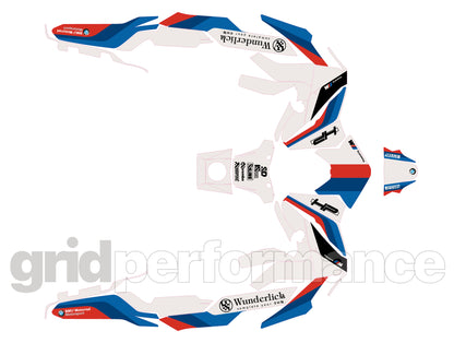 BMW C400GT Custom Vinyl Graphic Decal Kit (2-1.WU W)