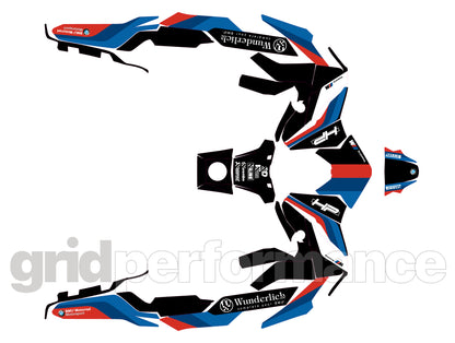 BMW C400GT Custom Vinyl Graphic Decal Kit (2-2.WU B)