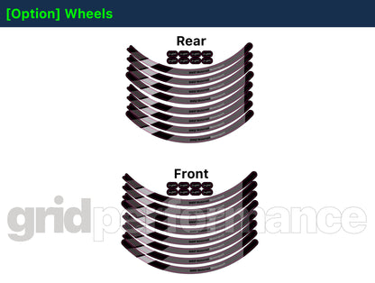 BMW C400GT Custom Vinyl Graphic Decal Kit (4-4.Triple Black)