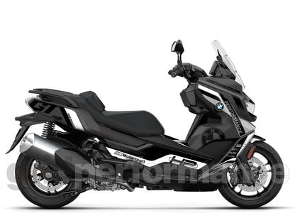 BMW C400GT Custom Vinyl Graphic Decal Kit (4-5.Triple Black)