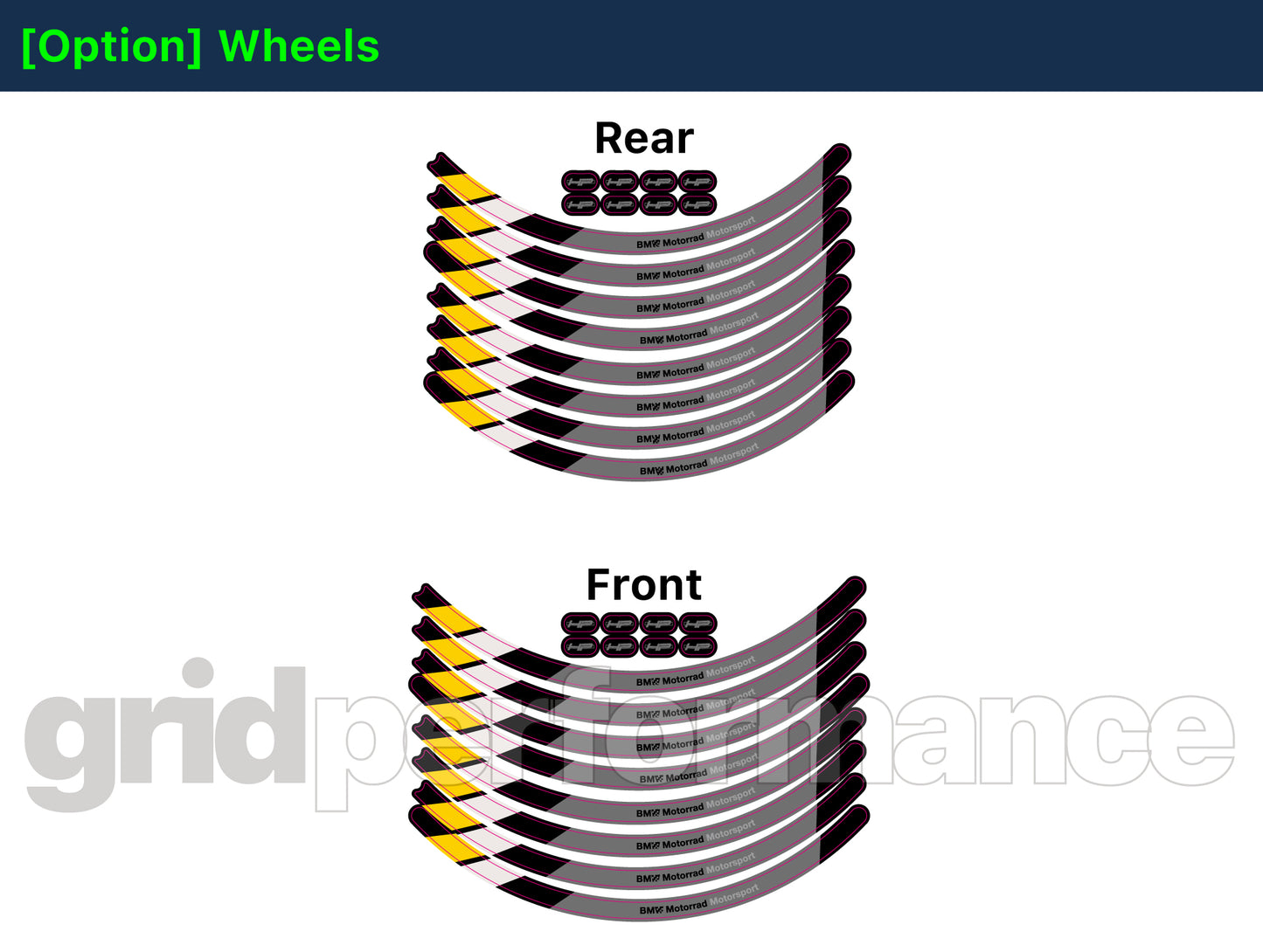 BMW C400GT Custom Vinyl Graphic Decal Kit (5-4.HP)