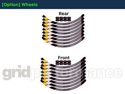 BMW C400GT Custom Vinyl Graphic Decal Kit (5-4.HP)
