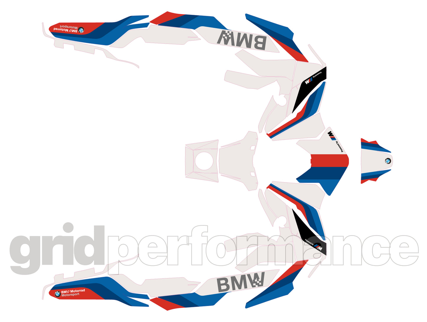 BMW C400GT Custom Vinyl Graphic Decal Kit (6-1.M)