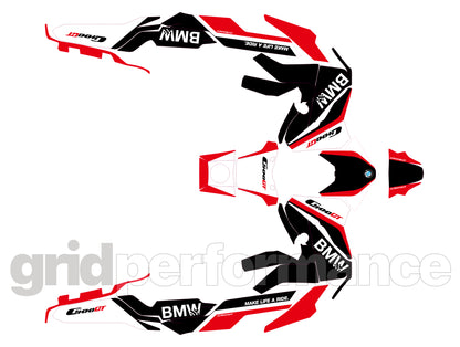 BMW C400GT Custom Vinyl Graphic Decal Kit (7-1.C400)