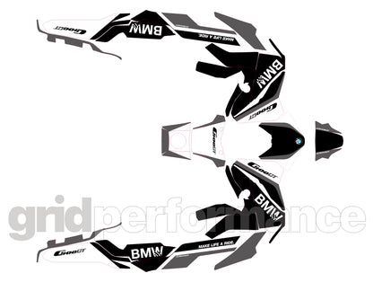 BMW C400GT Custom Vinyl Graphic Decal Kit (7-4.C400)