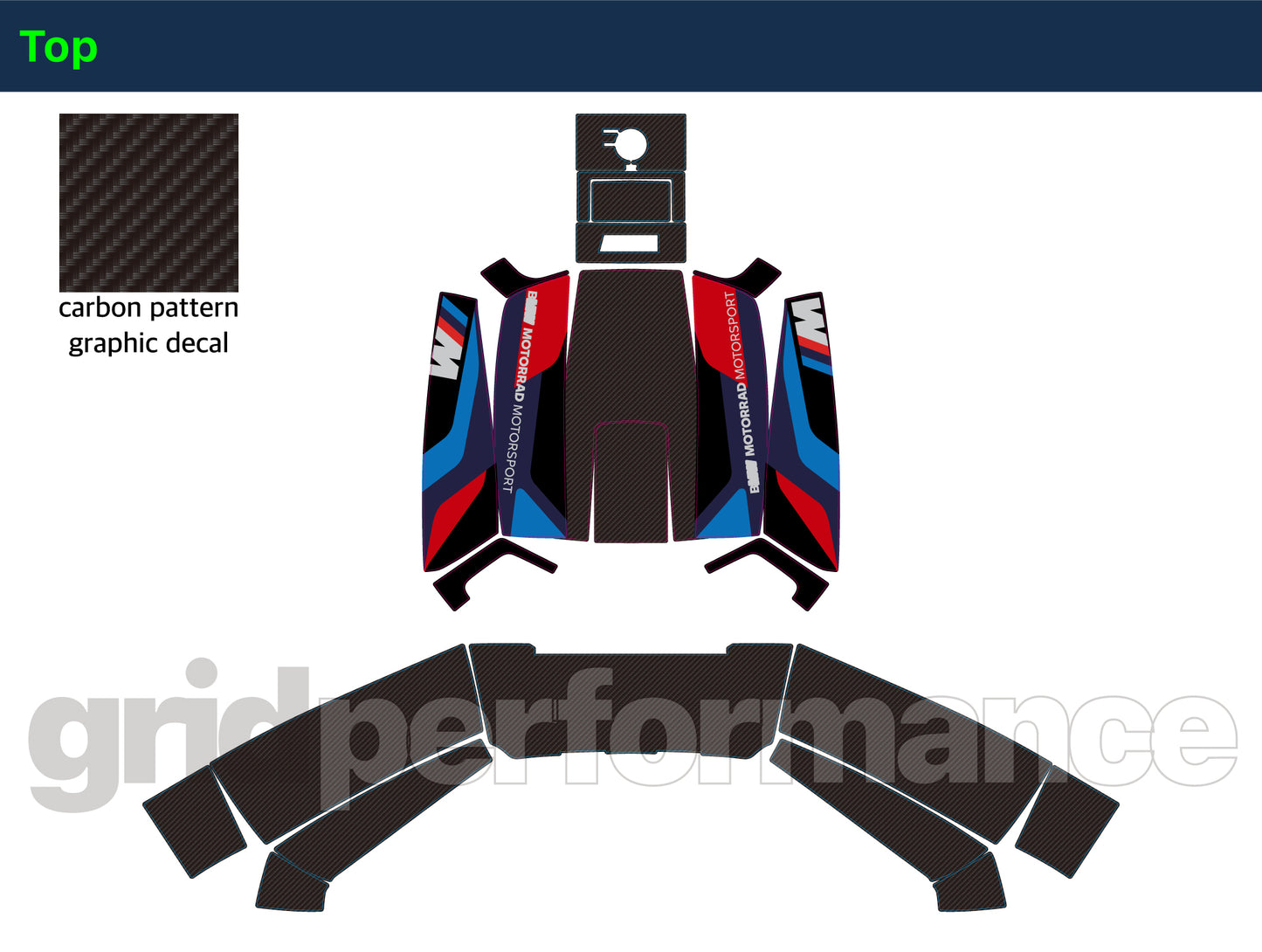C650GT Graphic Full Decal Vinyl Kit (1-1.M)