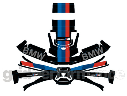 BMW Complete Top Case Pack (43.5l) C400X/GT Decal (1-2.M)