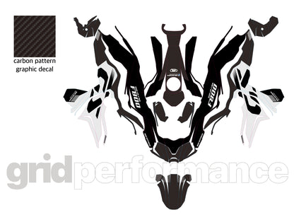 Full Graphic Vinyl Decal Kit F800GS (1-1)