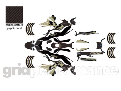 F800GS Graphic Full Decal Vinyl Kit (1-3)