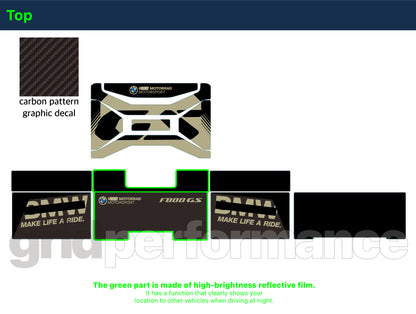 F800GS Graphic Full Decal Vinyl Kit (1-3)