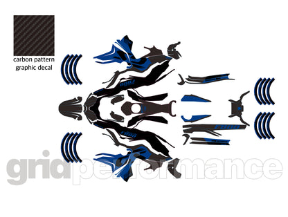 F800GS Graphic Full Decal Vinyl Kit (1-5)